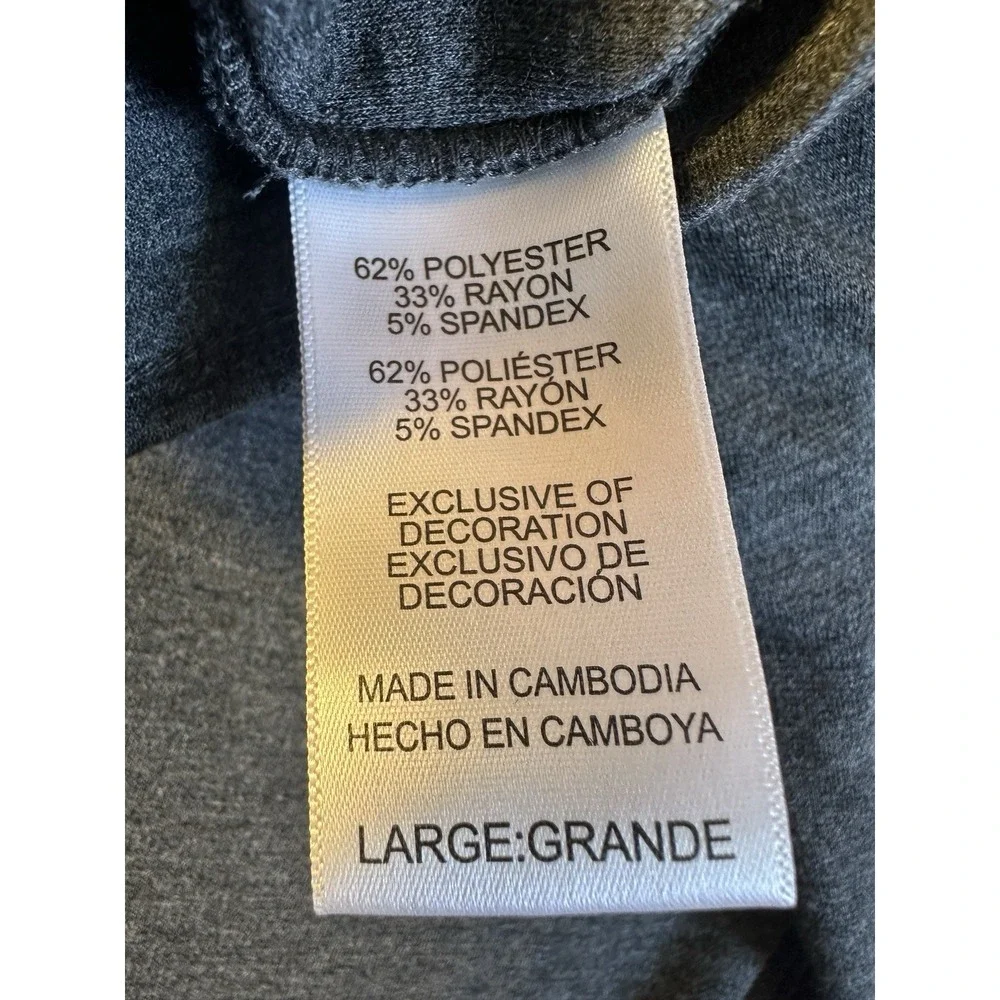 Tommy Bahama Pants Mens Large Sweatpants Gray Jogger‎ Lounge Stretch Drawstring